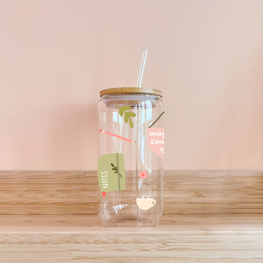 VERRE PROF ESSENTIEL – CADEAU MERCI ENSEIGNANTE