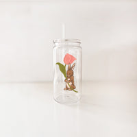 VERRE 16OZ PRINTEMPS – PLASTIQUE SANS BPA INCASSABLE POUR ENFANTS ET PISCINE