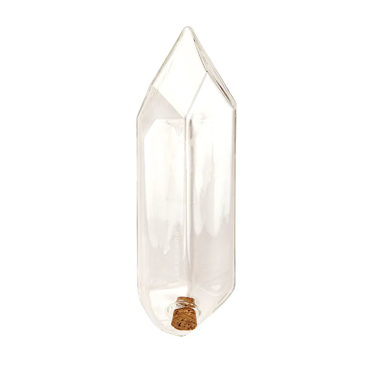 ARROSEUR EN VERRE CRISTAL TRANSPARENTE POUR JARDINAGE ÉLÉGANTISSIME INDESTRUCTIBLE
