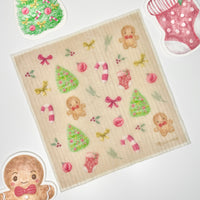 MERRYCUTE CHIFFON ÉPONGE NOËL RÉUTILISABLE