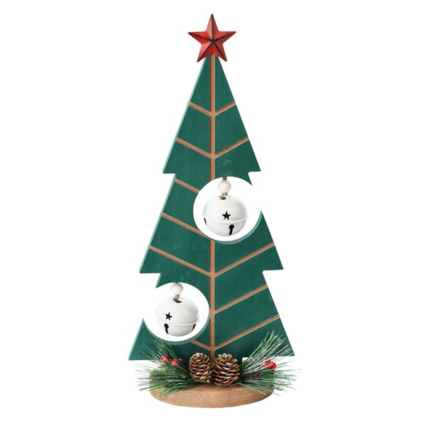 ARBRE VERT EN BOIS