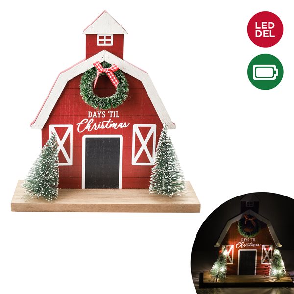 BÂTIMENT EN BOIS AVEC ARBRES EN SISAL