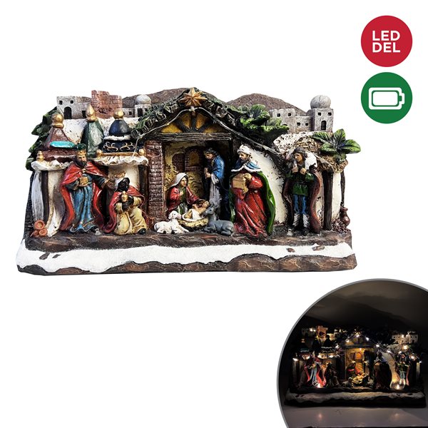 SCENE DE LA CRÈCHE