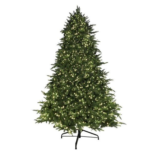 GREEN LIGHT-UP ARTIFICIAL CHRISTMAS TREE