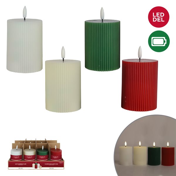 BATTERY-POWERED CANDLE