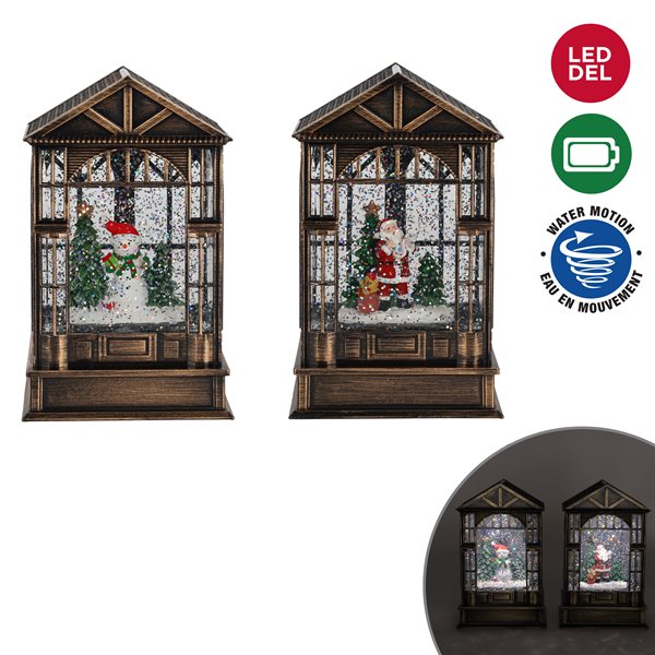 GLOBE D'EAU GAZEBO DE NOEL