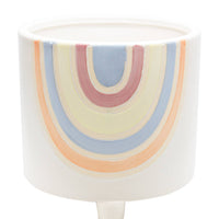 CACHE-POT - ROND ARC-EN-CIEL