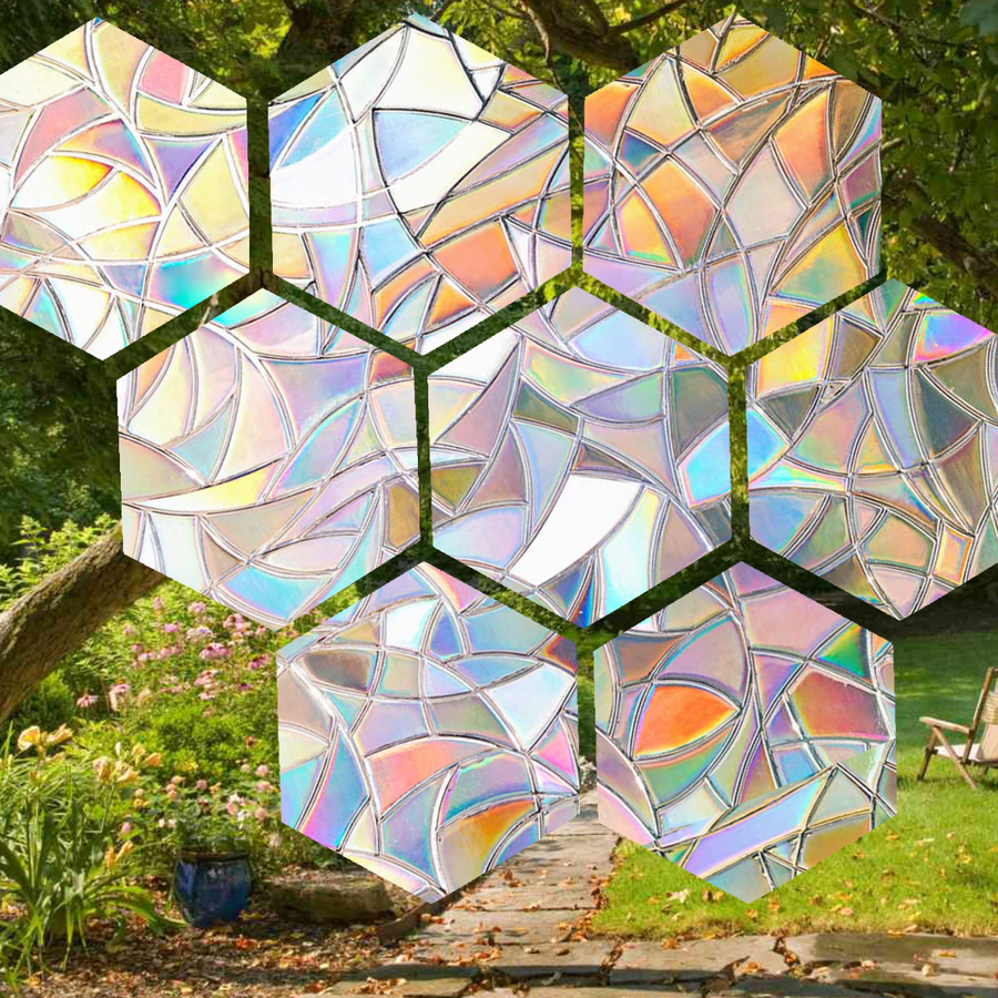CAPTEURS DE SOLEIL EN FORME D'HEXAGONE