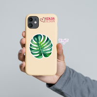 AUTOCOLLANT - MONSTERA