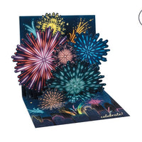 CARTE POP-UP - FEU D'ARTIFICE
