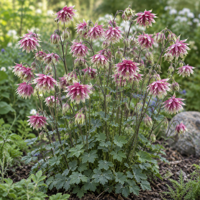 AQUILEGIA VULGARIS NORA BARLOW