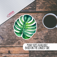 AUTOCOLLANT - MONSTERA