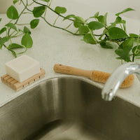 BROSSE À BOUTEILLE EN BAMBOU PUISSANTE NETTOYAGE DES RECOINS ÉCOLOGIQUE POUR FAMILLES