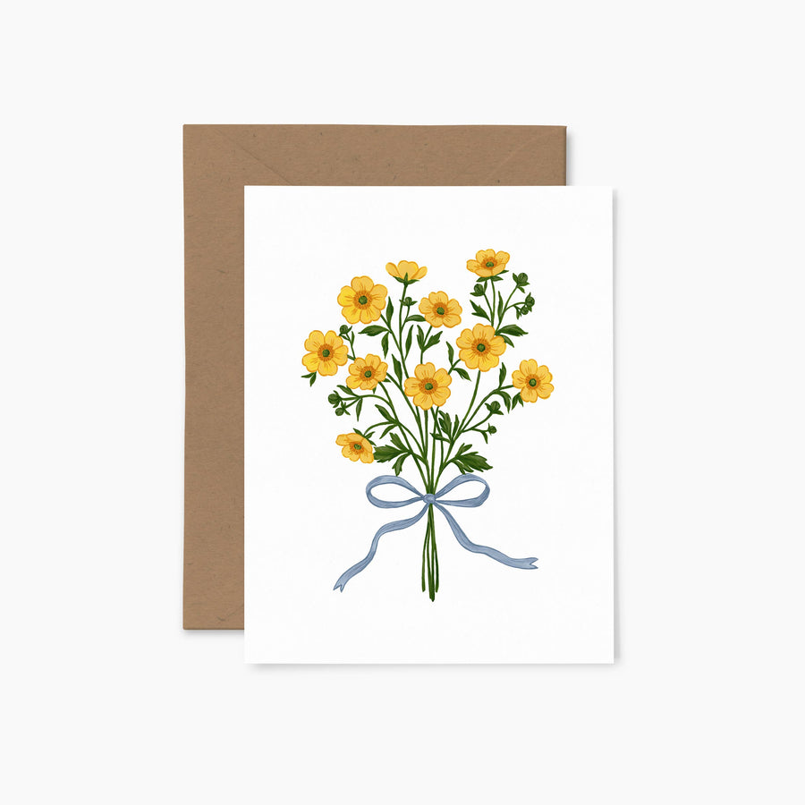 Pretty Buttercups | Greeting card
