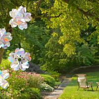 CAPTEURS DE SOLEIL EN FORME DE FLEUR DE CERISIER
