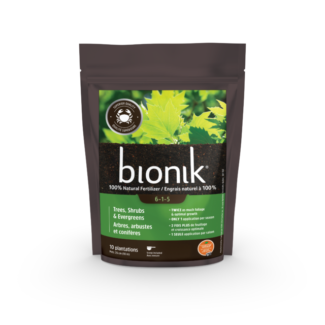 ENGRAIS BIOLOGIQUE BIONIK - ARBRES, ARBUSTES ET CONIFÈRES 6-1-5
