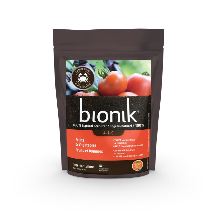 BIONIK ORGANIC FERTILIZER - FRUIT & VEGETABLES 4-1-9