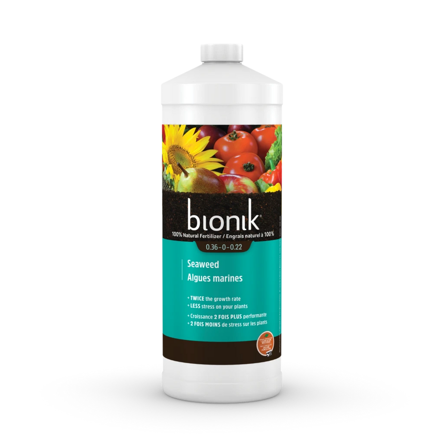 ENGRAIS LIQUIDE BIOLOGIQUE BIONIK - ALGUES MARINES 0.36-0-0.22
