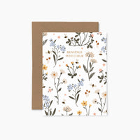 "Welcome, little heart" Garden | Greeting card