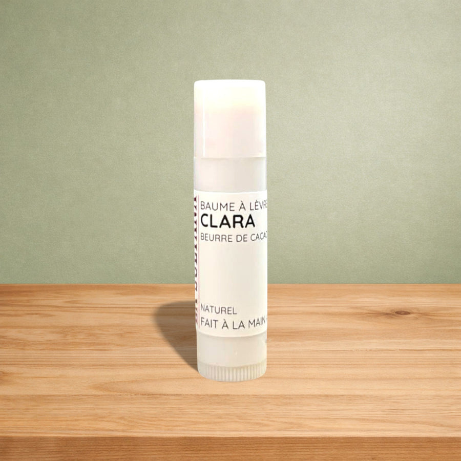 BAUME À LÈVRES CLARA BEURRE DE CACAO ET KARITÉ NOURRISSANT