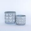 FLOWER POT - HEARTS