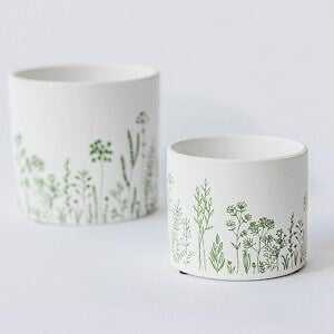POT DE FLEUR EN TERRE CUITE