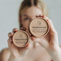 BARRE DE CONDITIONNEUR SOLIDE ORANGE DOUCE PAMPLEMOUSSE REVITALISANT POUR CHEVEUX ÉCOLOGIQUES VIBRANT SANS PLASTIQUE