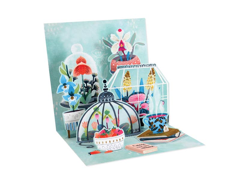 POP-UP CARD - TERRARIUM