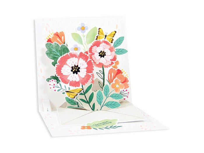 CARTE POP-UP - FLORALE