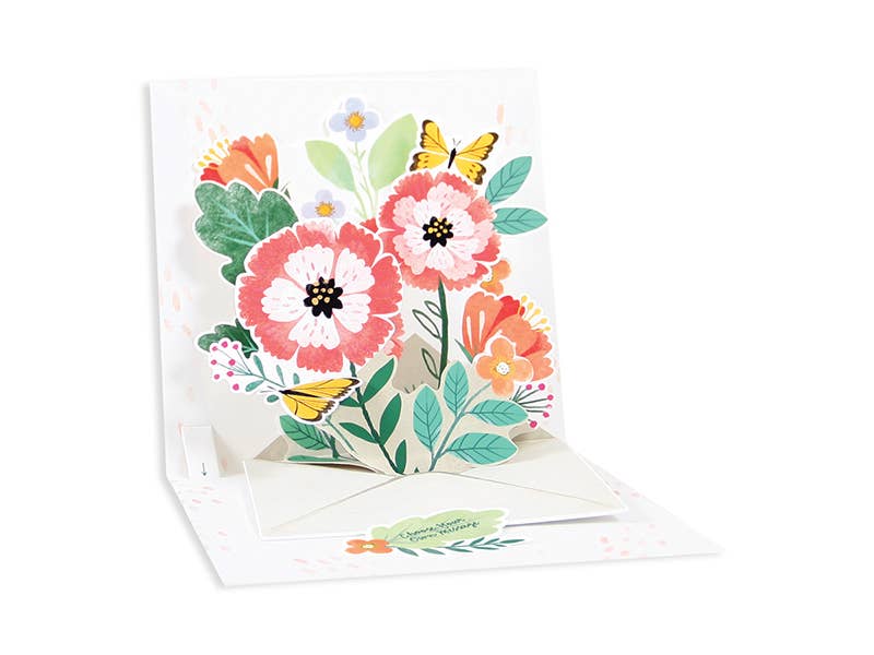 POP-UP CARD - FLORAL