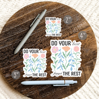 AUTOCOLLANT - DO YOUR BEST
