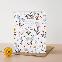 "Welcome, little heart" Garden | Greeting card