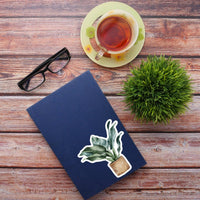 AUTOCOLLANT - PLANTES D'INTÉRIEUR