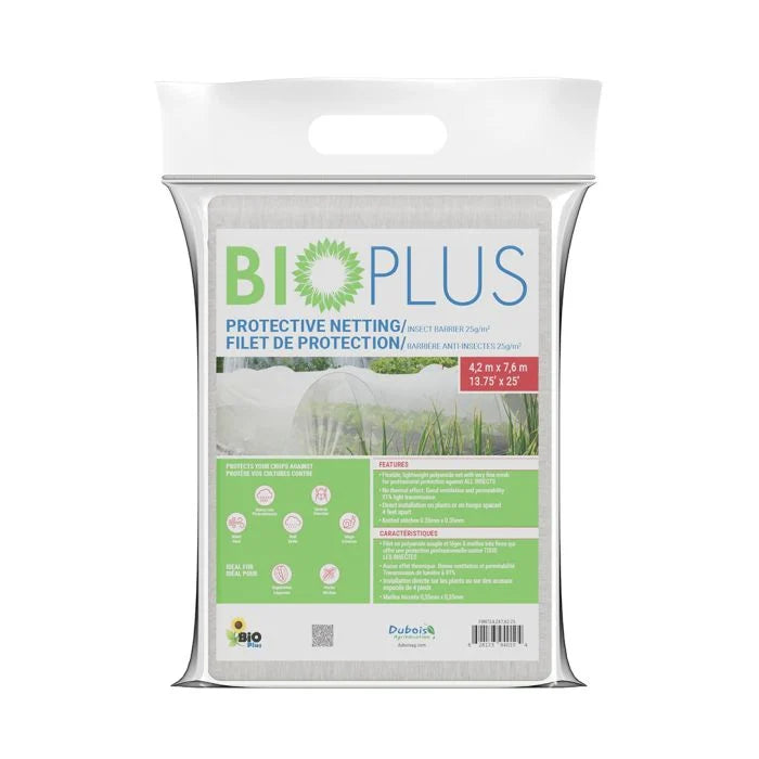 FILET DE PROTECTION CONTRE LES INSECTES BIO PLUS TRICOTE