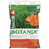 BOTANIX - ENGRAIS NATUREL POUR LA PELOUSE 4 ÉTAPES