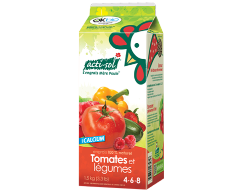 ENGRAIS NATUREL TOMATES ET LEGUMES 4-6-8