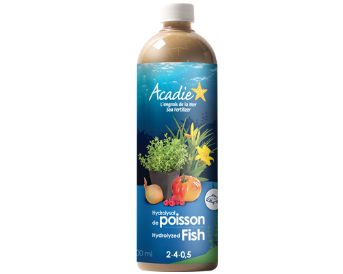 ENGRAIS NATUREL HYDROLYSAT DE POISSON 2-4-0,5