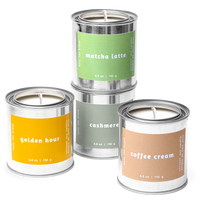 LOT DE 4 CHANDELLE - ENSEMBLE AUTOMNE/HIVER