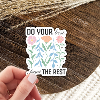 AUTOCOLLANT - DO YOUR BEST