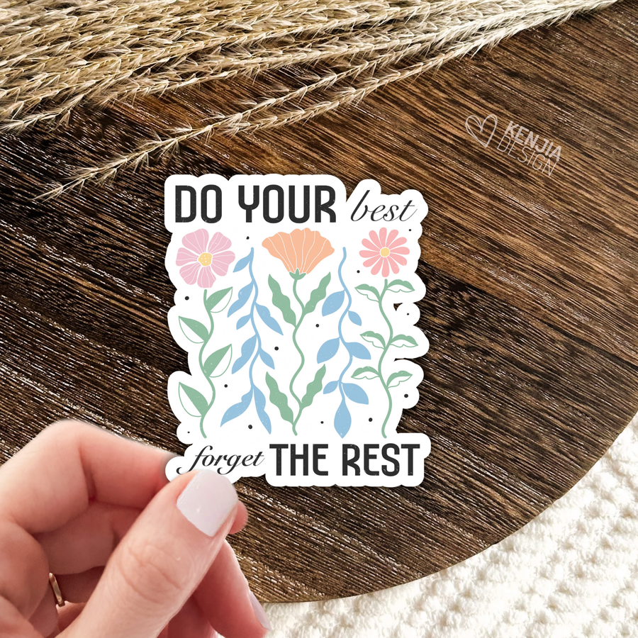 STICKER - DO YOUR BEST
