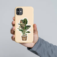 AUTOCOLLANT - PLANTE D'INTÉRIEUR