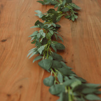 GUIRLANDE D'EUCALYPTUS ET DE SAULE