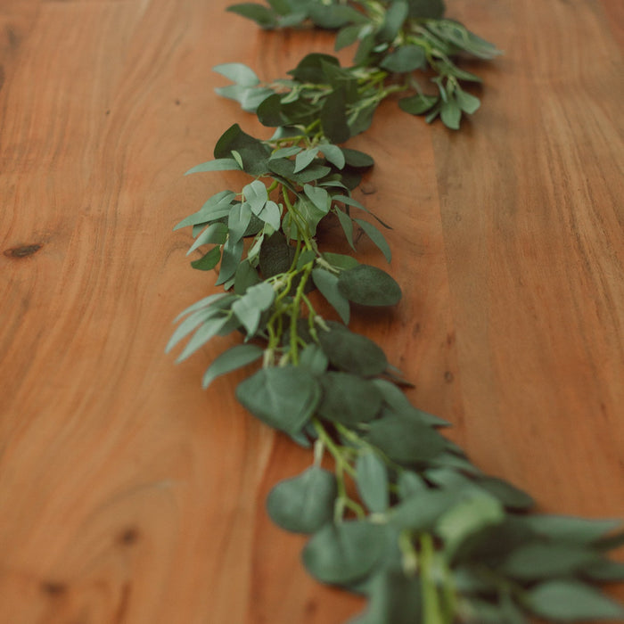 GUIRLANDE D'EUCALYPTUS ET DE SAULE