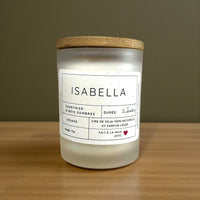 ISABELLA GENÉVRIER CANDLE DARK WOODS INTENSELY SCENTED LONG EXTENDED DURATION
