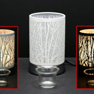 LAMPE POUR HUILE PARFUMÉE À CAPTEUR TACTILE - FORÊT BLANCHE