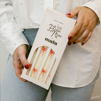 BOUGIES CONIQUES DE KENZIE (LOT DE QUATRe)