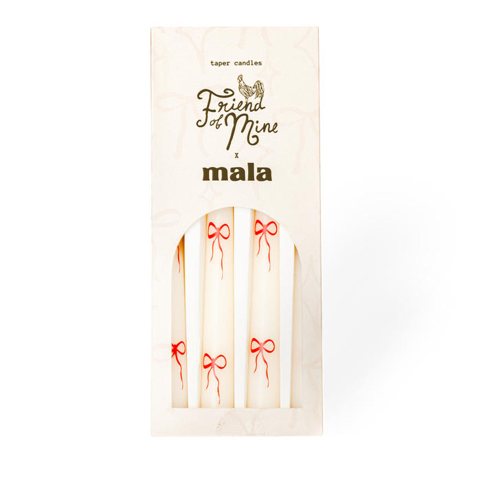 BOUGIES CONIQUES DE KENZIE (LOT DE QUATRe)