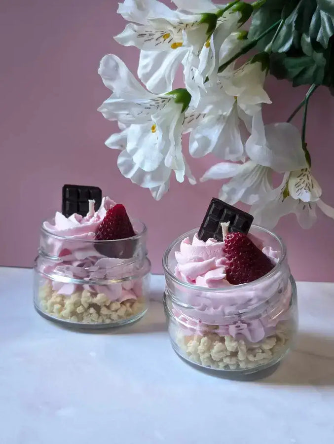 MINI DELIGHT CANDLE - STRAWBERRY SHORTCAKE
