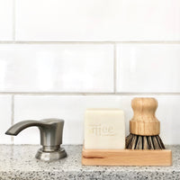 PLATEAU DOUBLE FACE BOIS NATUREL RANGEMENT OPTIMISE CUISINE