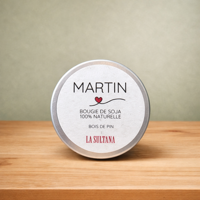BOUGIE - MARTIN - BOIS DE PIN